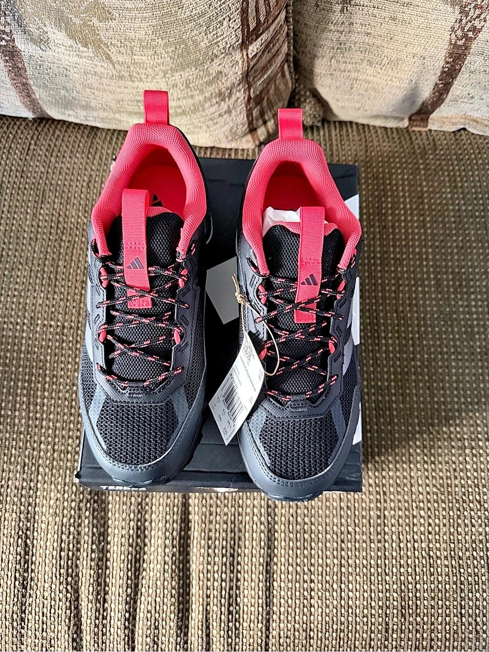adidas Terrex Roccadia W Trail Shoes Black & Pink US 7